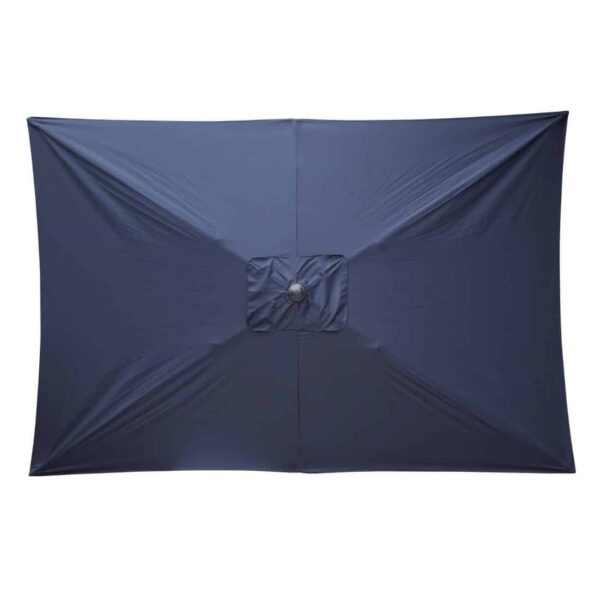 Bolero Seville Square Parasol 2x3m Navy Blue - Image 3