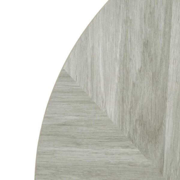 Bolero Pre-Drilled Round Table Top Chevron Design 600mm - Image 4