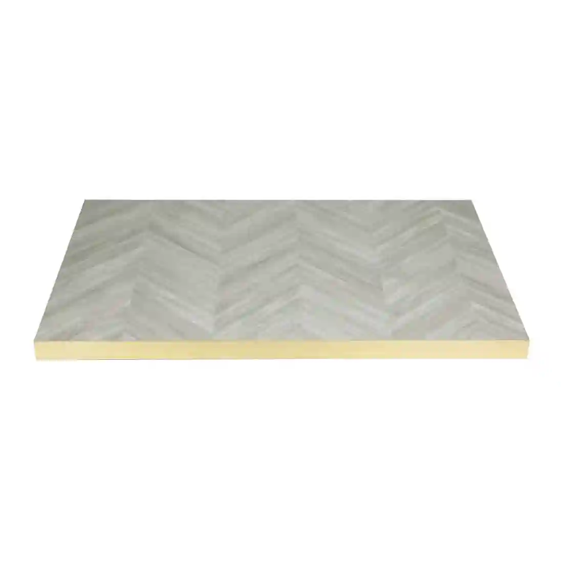 Bolero Rectangular Table Top Chevron Design 1100mm x 700mm - Image 2