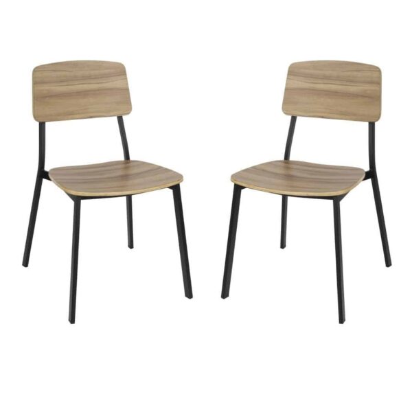 Bolero Beaufort Wooden Interior Dining Chairs (Pack of 2) - Image 8