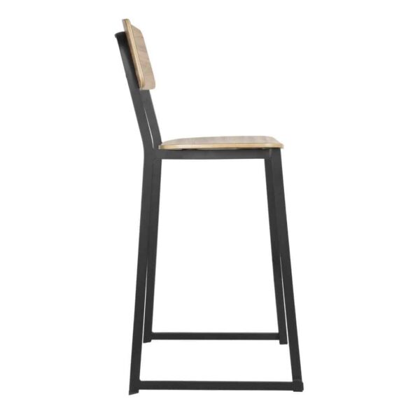 Bolero Beaufort Wooden Interior High Stools (Pack of 2) - Image 4