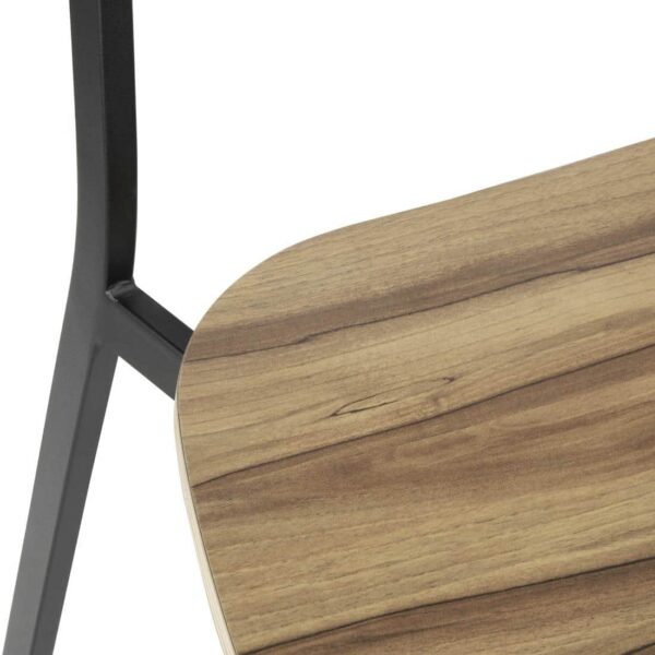 Bolero Beaufort Wooden Interior High Stools (Pack of 2) - Image 6