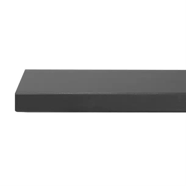 Bolero Matte Black Square Outdoor Table Top 700mm - Image 4
