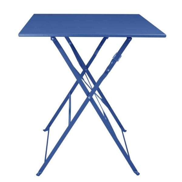 Bolero Perth Pavement Style Square Table Dark Navy - Image 2