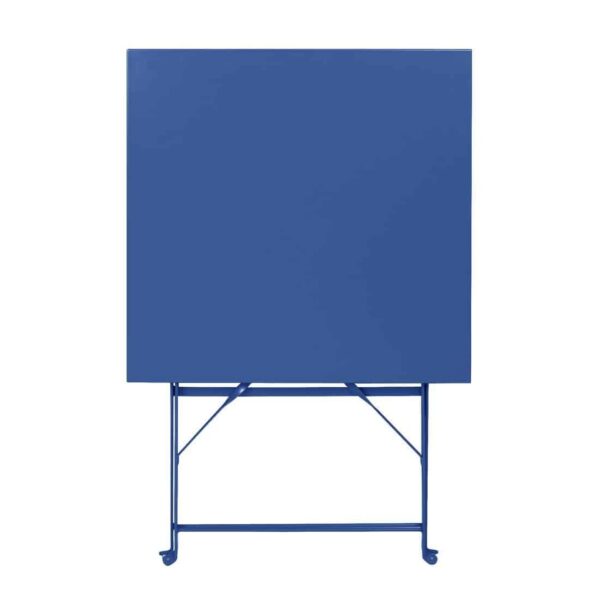 Bolero Perth Pavement Style Square Table Dark Navy - Image 3