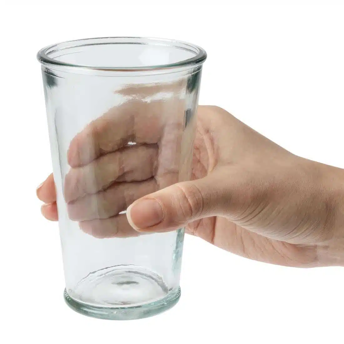 Olympia Recycled Glass Conical Tumblers 300ml (6 pack) - Image 4