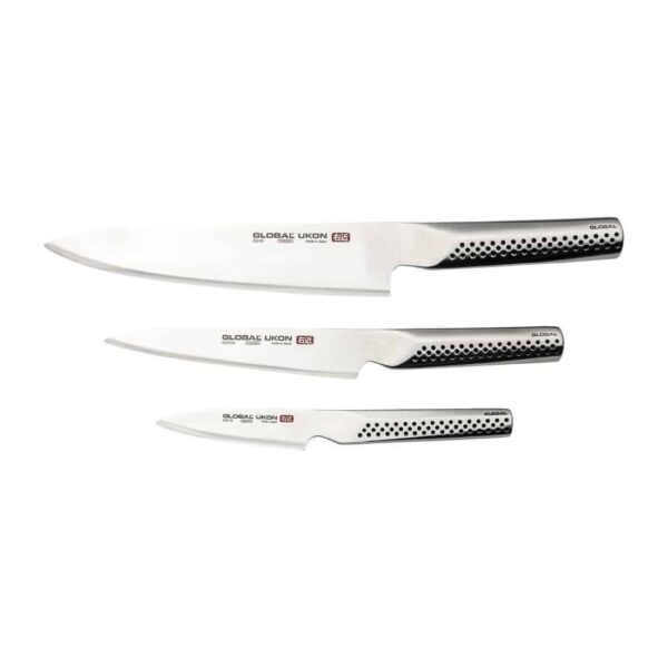Global Knives Ukon Range 'Sakura' 3 Piece Knife Set - Image 2