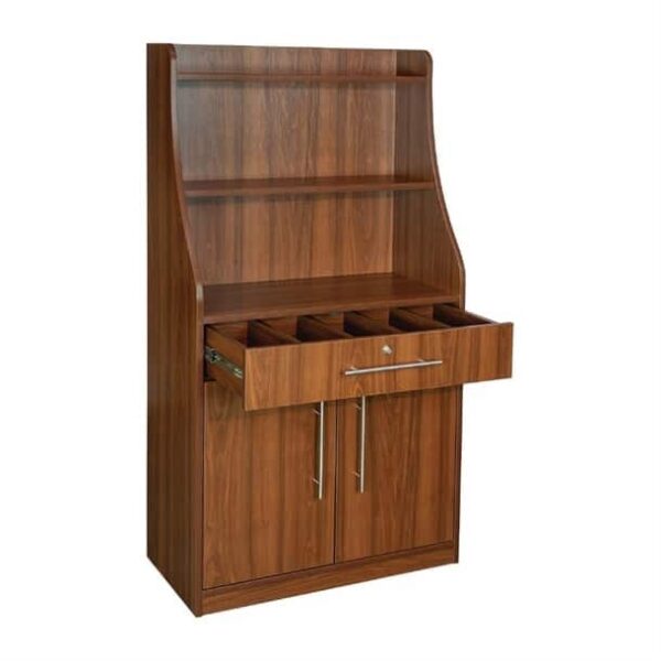 Waiter Station Walnut Finish - Image 2