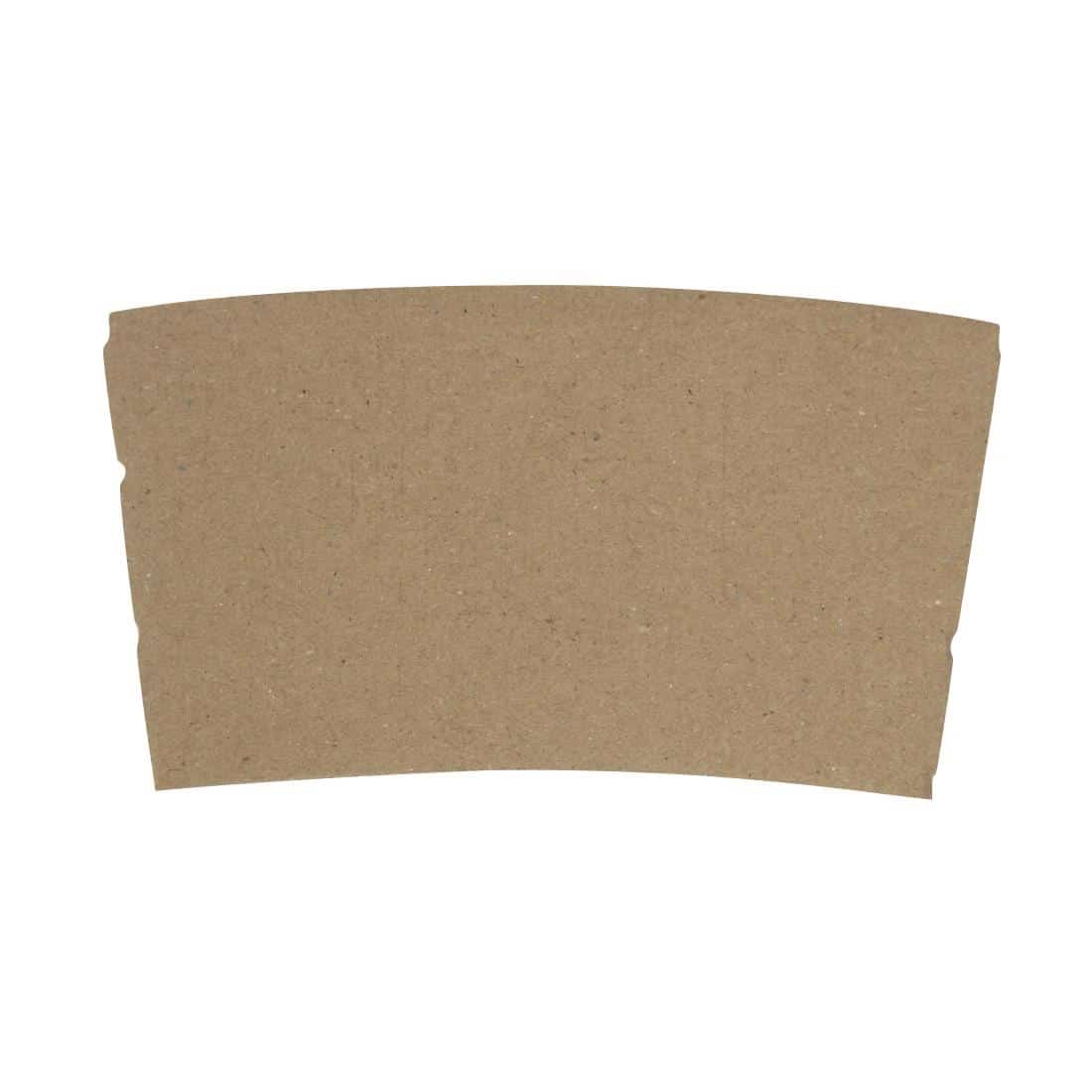 Fiesta Compostable Corrugated Cup Sleeves for 12/16oz Cups (Pack of 1000) - Image 3