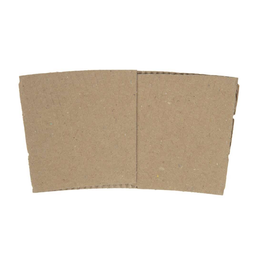Fiesta Compostable Corrugated Cup Sleeves for 12/16oz Cups (Pack of 1000) - Image 4