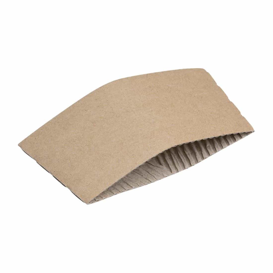 Fiesta Compostable Corrugated Cup Sleeves for 12/16oz Cups (Pack of 1000) - Image 9