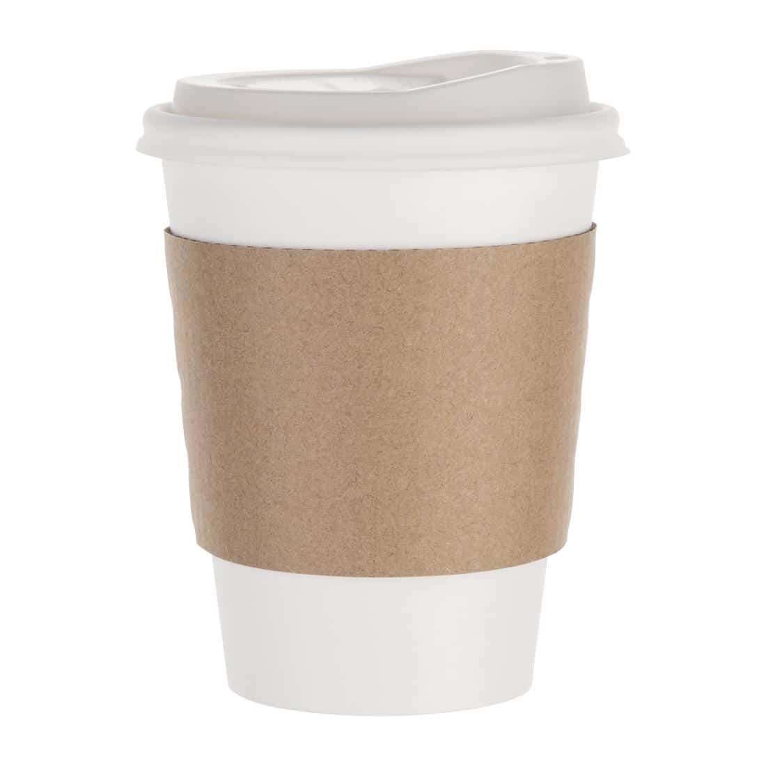Fiesta Compostable Corrugated Cup Sleeves for 12/16oz Cups (Pack of 1000) - Image 10