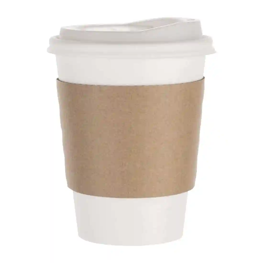Fiesta Compostable Corrugated Cup Sleeves for 12/16oz Cups (Pack of 1000) - Image 9