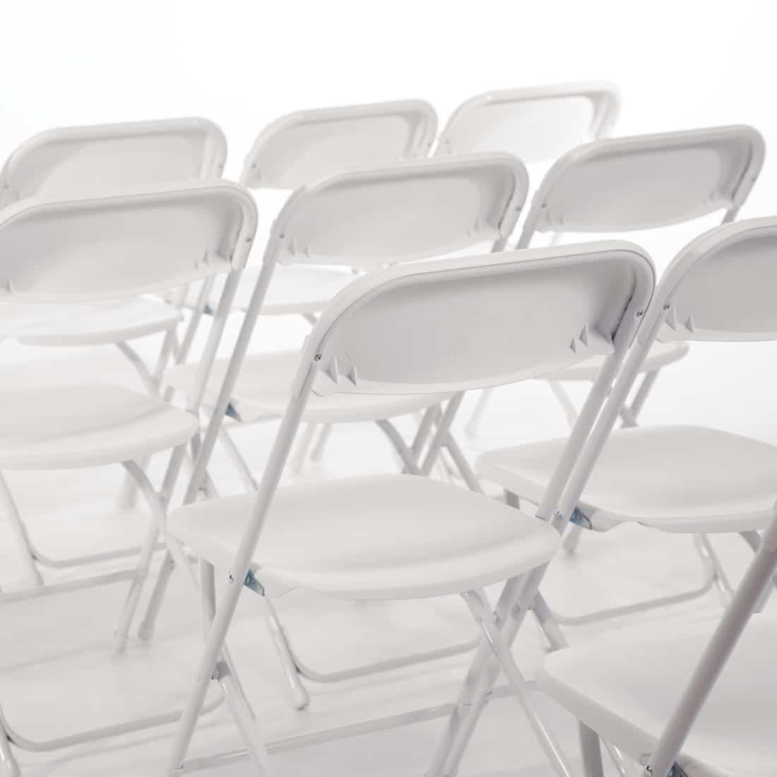 Bolero PP Folding Chairs White (Pack of 10) - Image 5