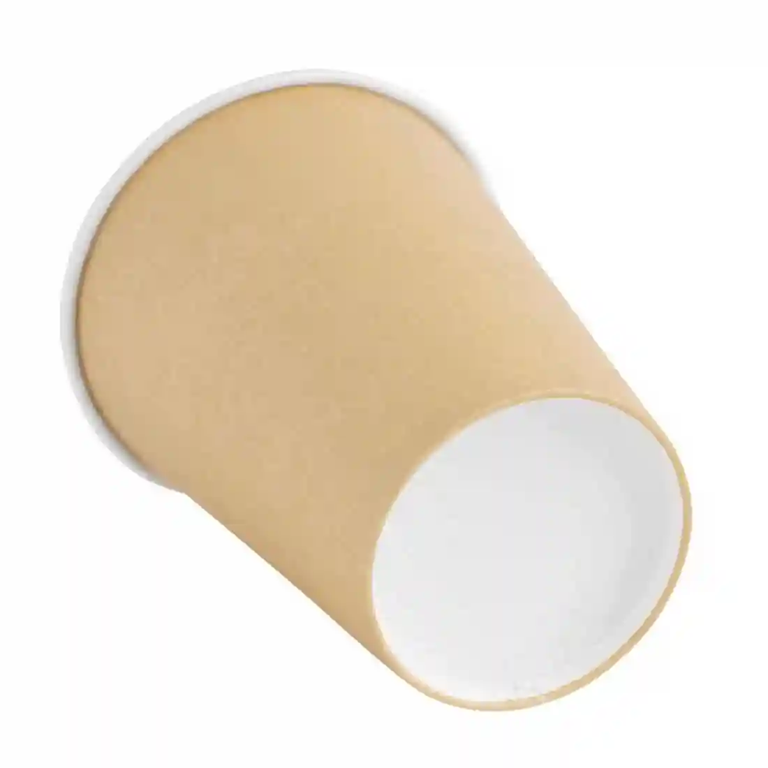 Fiesta Recyclable Coffee Cups Single Wall Kraft 340ml / 12oz (Pack of 1000) - Image 3