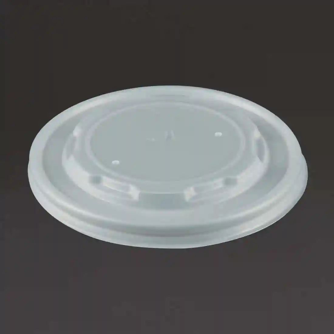 Vegware Compostable Hot Food Pot Flat Lids 350ml / 12oz and 455ml / 16oz (Pack of 500) - Image 2