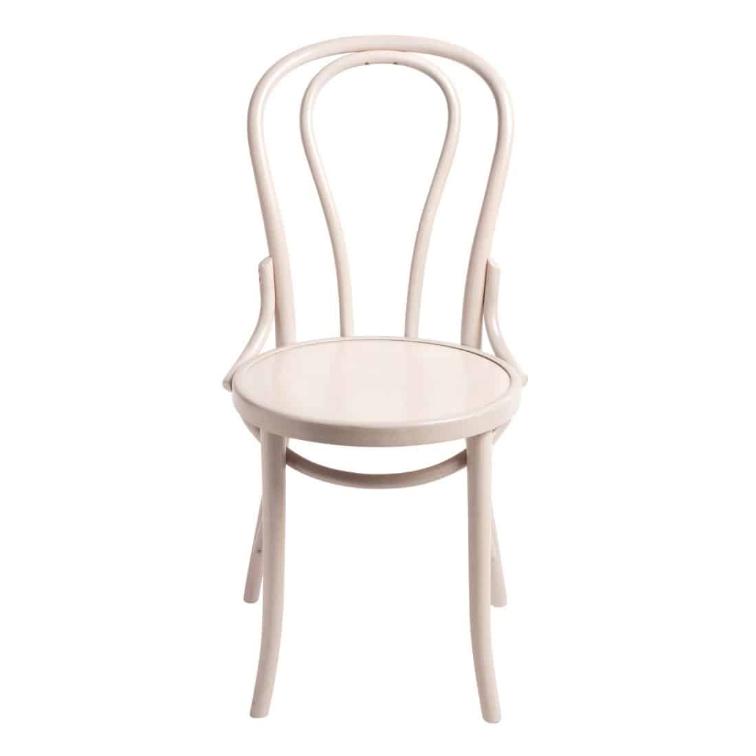 Fameg Bentwood Bistro Side Chairs Whitewash (Pack of 2) - Image 3