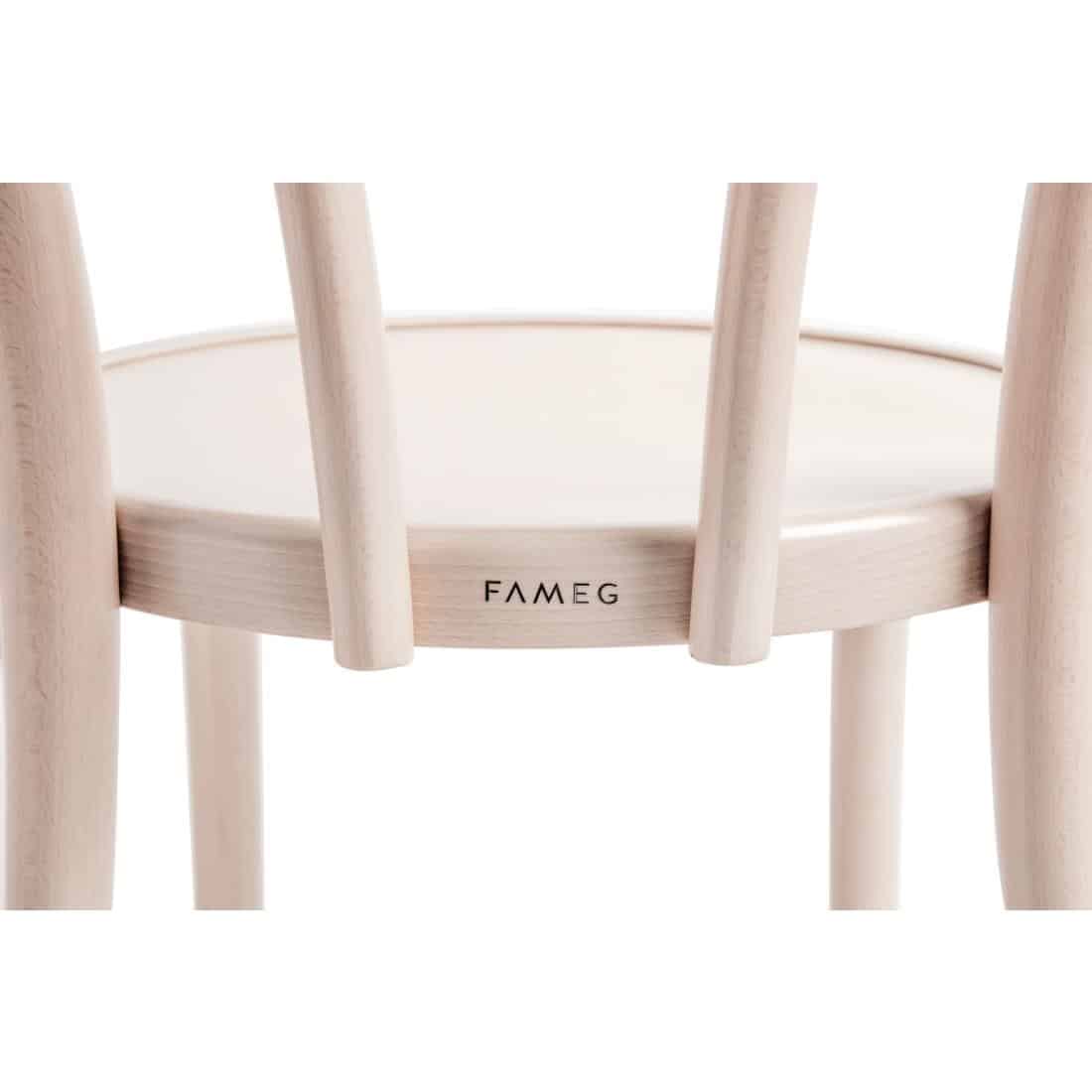 Fameg Bentwood Bistro Side Chairs Whitewash (Pack of 2) - Image 5
