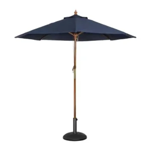 Bolero Round Parasol 3m Diameter Navy Blue