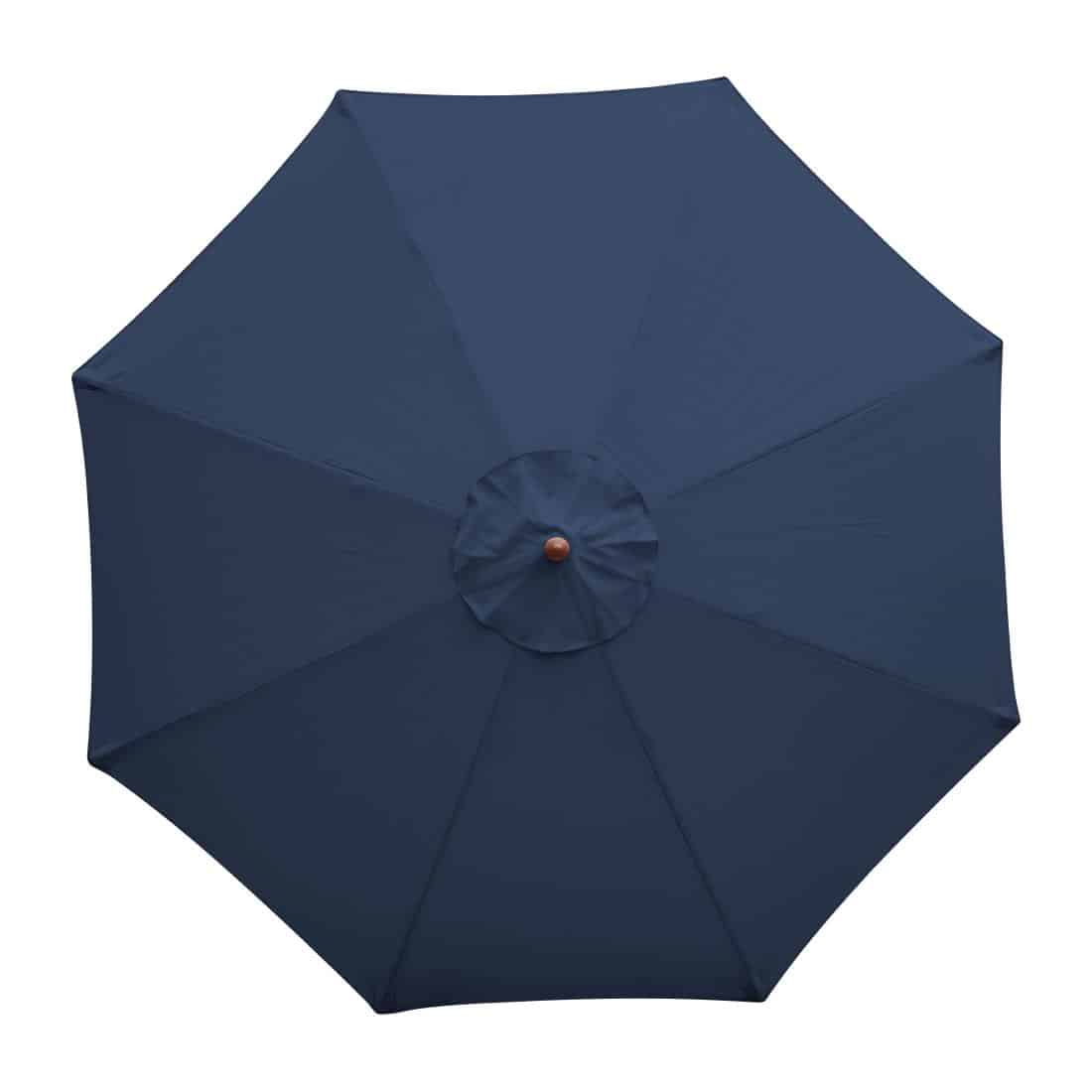 Bolero Round Parasol 3m Diameter Navy Blue - Image 6