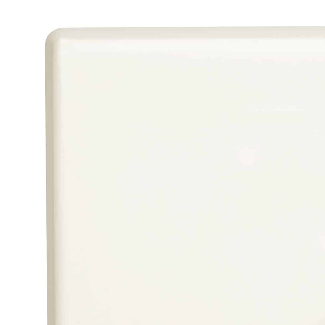 Bolero Square Table Top White 700mm - Image 3