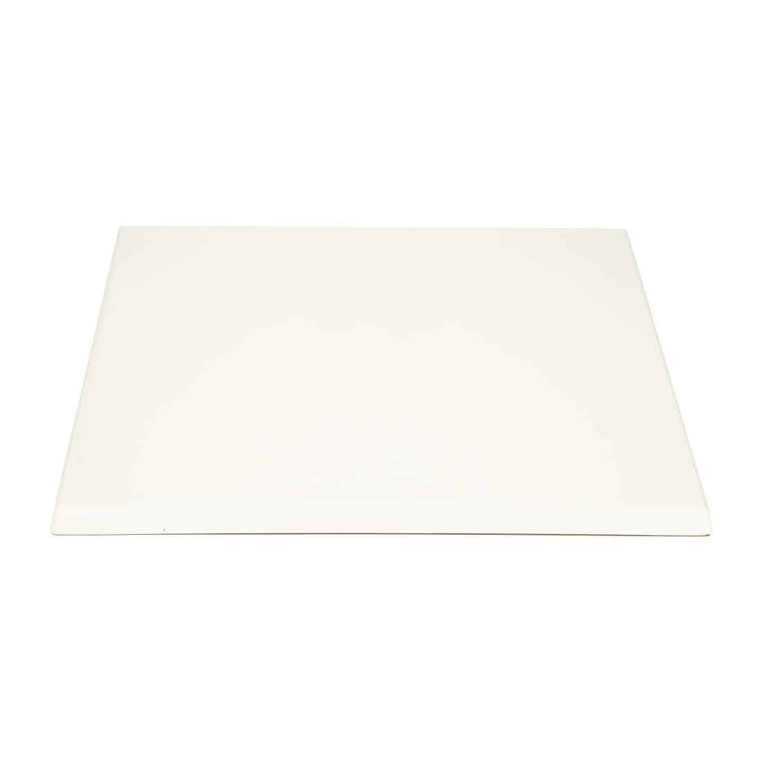 Bolero Square Table Top White 700mm - Image 5