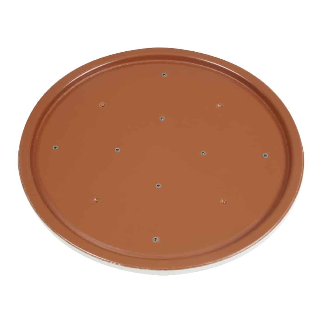 Bolero Pre-drilled Round Tabletop White 600mm - Image 5