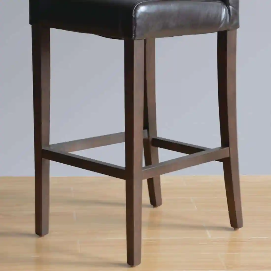 Bolero Faux Leather High Bar Stool Black - Image 5