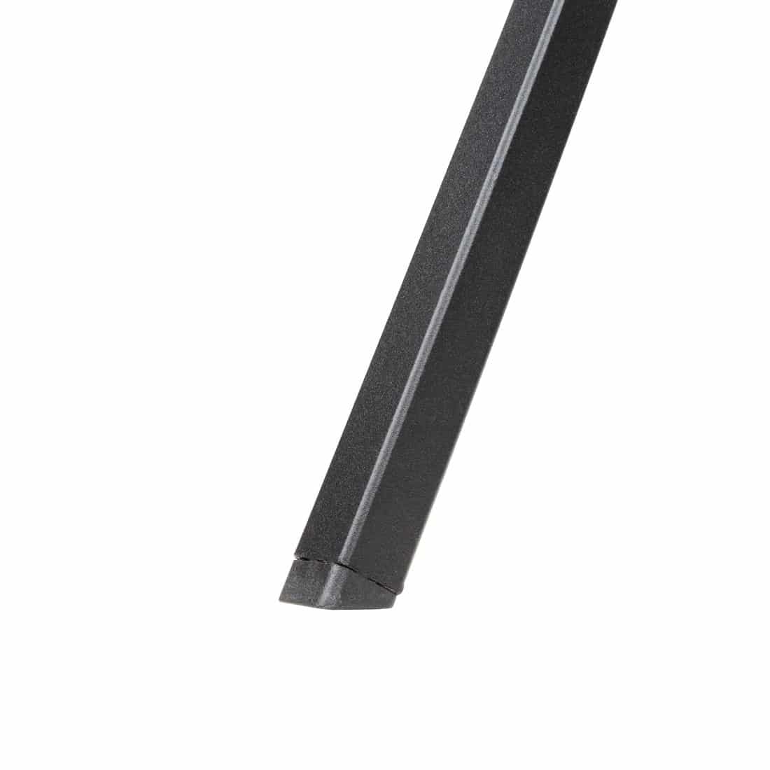 Bolero Black Steel Patterned Square Bistro Table 700mm - Image 6