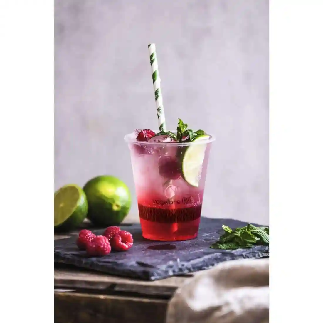 Vegware Compostable PLA Cold Cups 340ml / 12oz (Pack of 1000) - Image 3