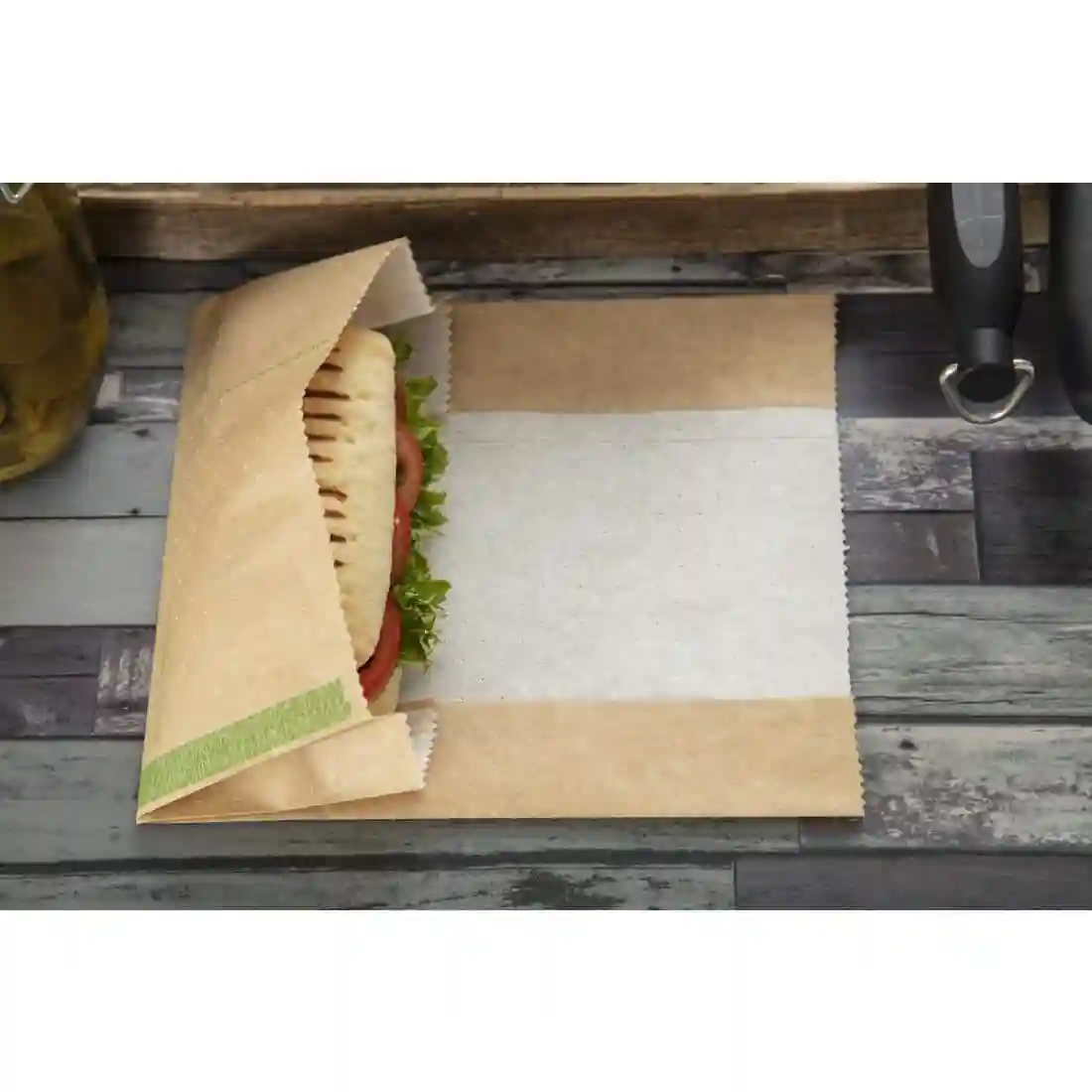 Vegware Compostable Kraft Panini Bags (Pack of 500) - Image 5