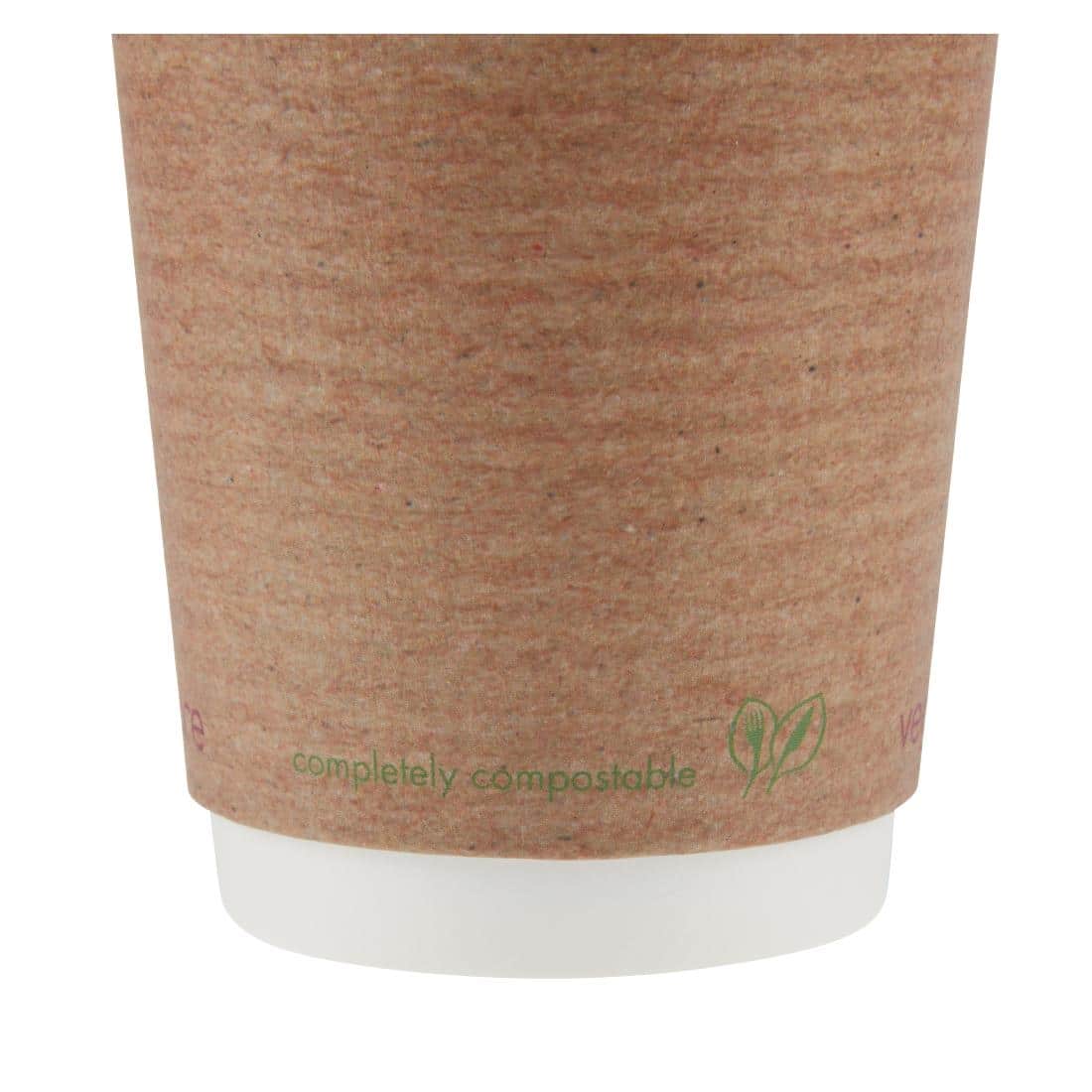 Vegware Compostable Coffee Cups Double Wall 340ml / 12oz (Pack of 500) - Image 5