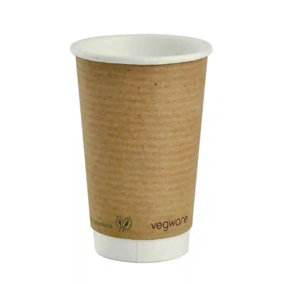Vegware Compostable Hot Cups 455ml / 16oz (Pack of 400) - Image 2