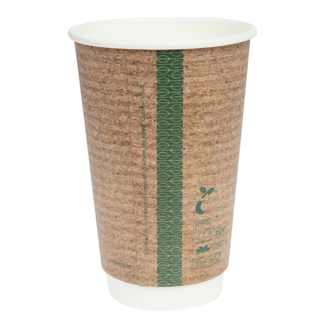 Vegware Compostable Hot Cups 455ml / 16oz (Pack of 400) - Image 4
