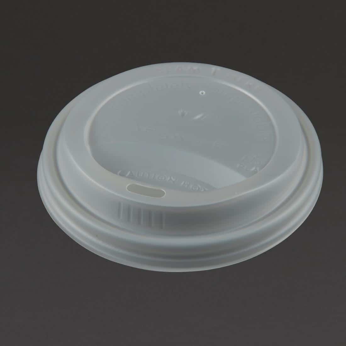 Vegware Compostable Coffee Cup Lids 340ml / 12oz and 455ml / 16oz (Pack of 1000) - Image 3