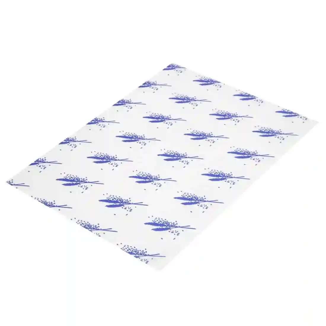 Burger Wrapping Paper Sheets Blue 245 x 300mm (Pack of 1000) - Image 2