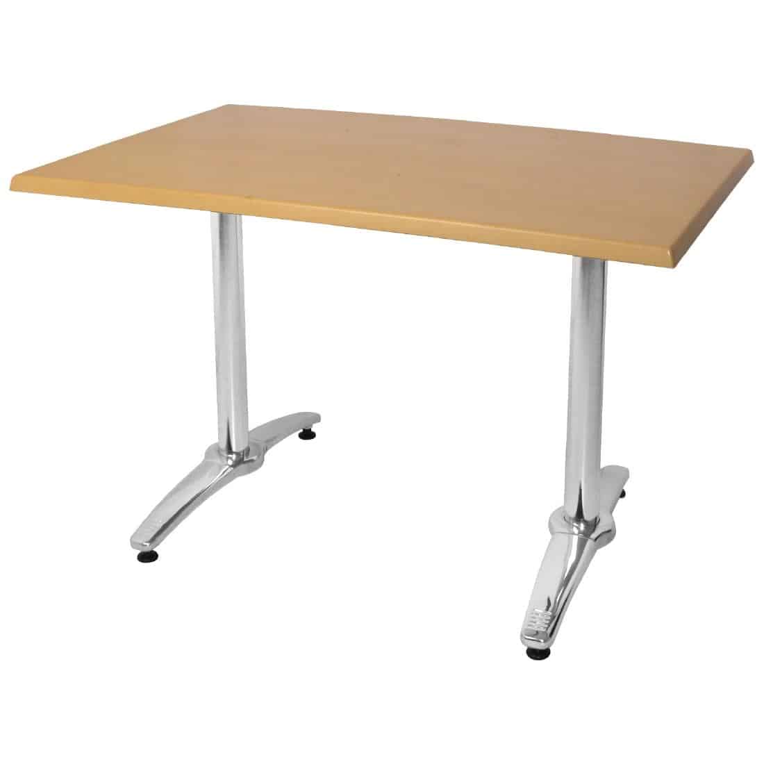 Bolero Aluminium Twin Leg Table Base (Pack of 2) - Image 6