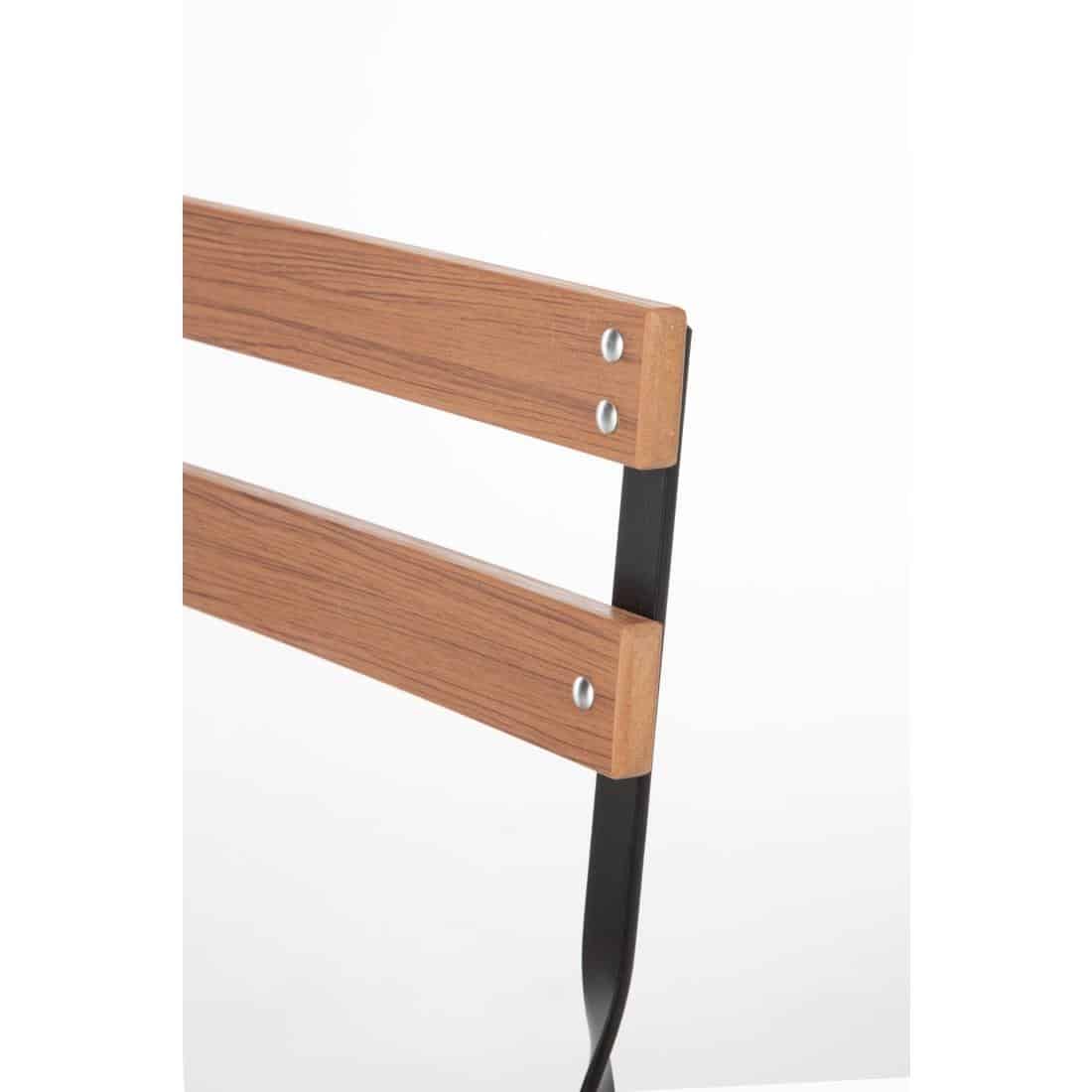 GJ766 - Bolero Faux Wood Bistro Chair (Pack 2) - Image 10