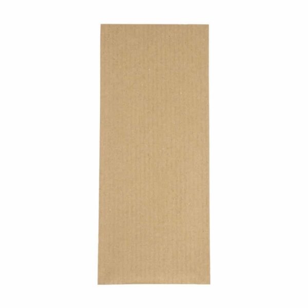 Europochette Brown Cutlery Pouch with White Napkin - Image 5