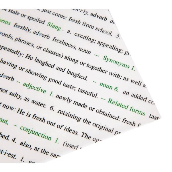 Greaseproof Paper Sheets Fresh and Tasty Print 255 x 203mm (Pack of 500) - Image 6