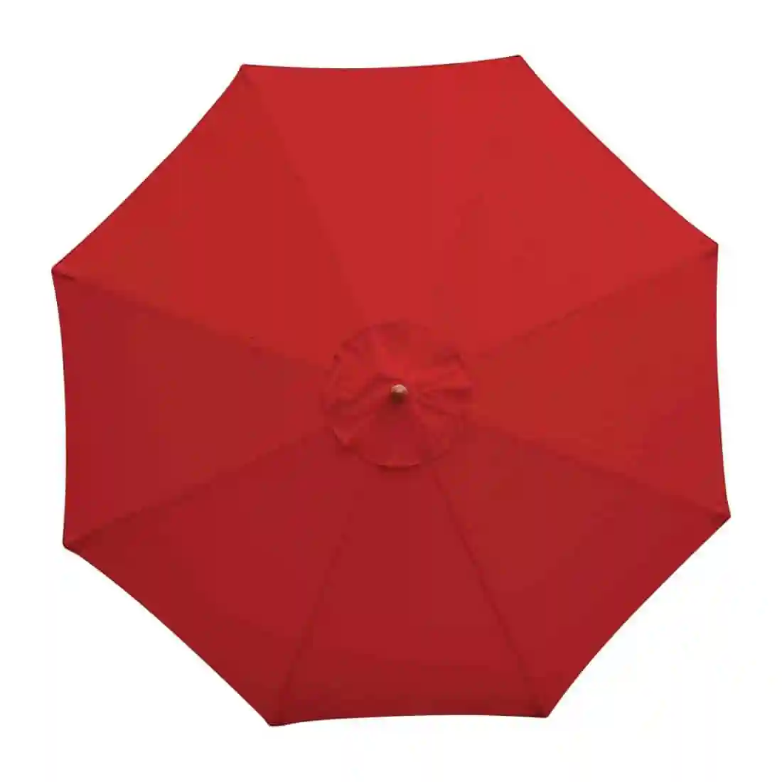 Bolero Round Parasol 2.5m Diameter Red - Image 5