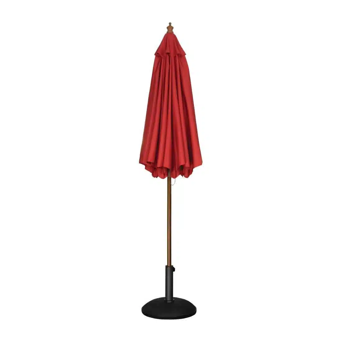 Bolero Round Parasol 3m Diameter Red - Image 2