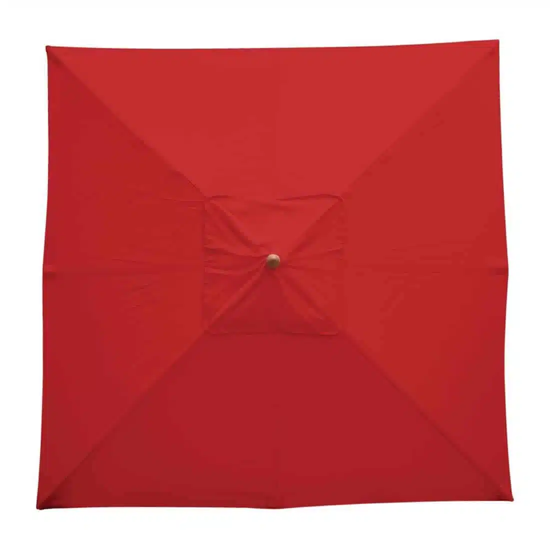 Bolero Square Parasol 2.5m Diameter Red - Image 5