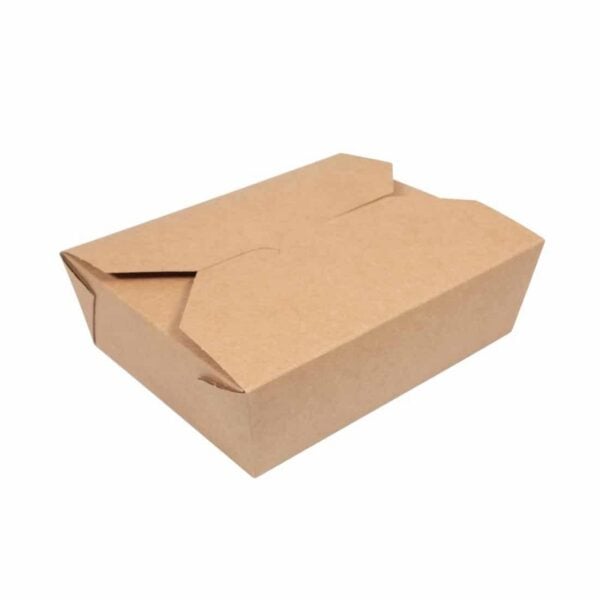 Vegware Compostable Paperboard Food Boxes No.5 1050ml / 37oz (Pack of 150) - Image 2