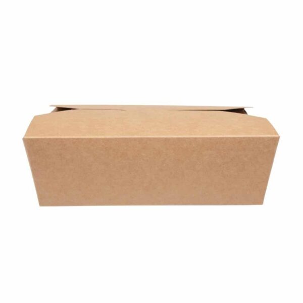 Vegware Compostable Paperboard Food Boxes No.5 1050ml / 37oz (Pack of 150) - Image 4