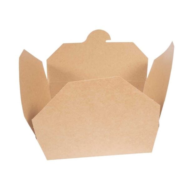 Vegware Compostable Paperboard Food Boxes No.5 1050ml / 37oz (Pack of 150) - Image 6