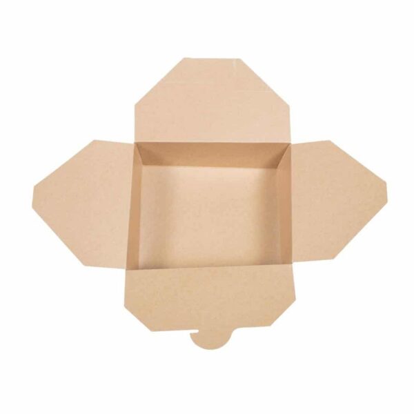 Vegware Compostable Paperboard Food Boxes No.5 1050ml / 37oz (Pack of 150) - Image 8