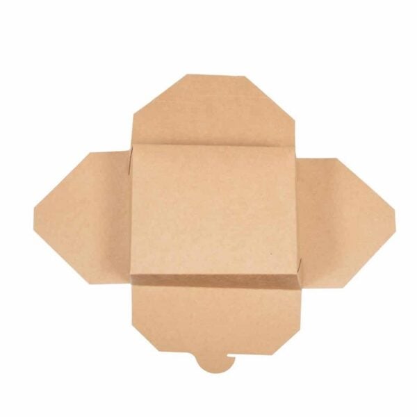 Vegware Compostable Paperboard Food Boxes No.5 1050ml / 37oz (Pack of 150) - Image 9