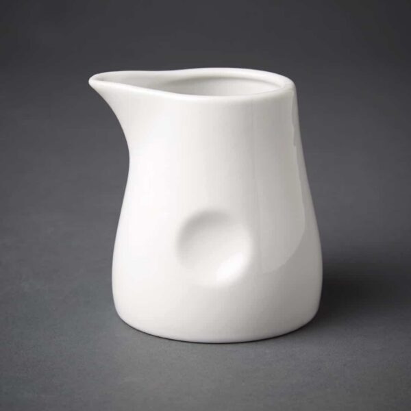 Olympia Dimpled Milk Jugs 170ml - Image 2