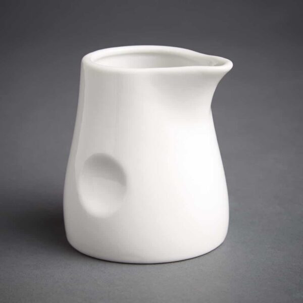 Olympia Dimpled Milk Jugs 170ml - Image 3